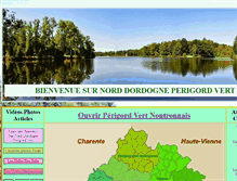 Tablet Screenshot of nord-dordogne.fr